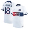 Paris Saint-Germain R.Sanches 18 Borte 23-24 - Herre Fotballdrakt